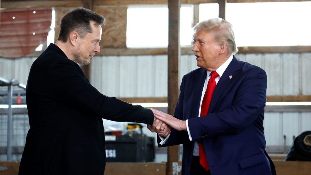 Маск заявив, що без нього Трамп програв би вибори – акції Tesla впали на 9% Маск заявив, що без нього Трамп програв би вибори – акції Tesla впали на 9%