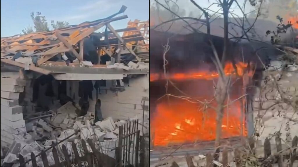 Вибухи у Запоріжжі: росіяни атакували місто Шахедами, є руйнування та пожежа