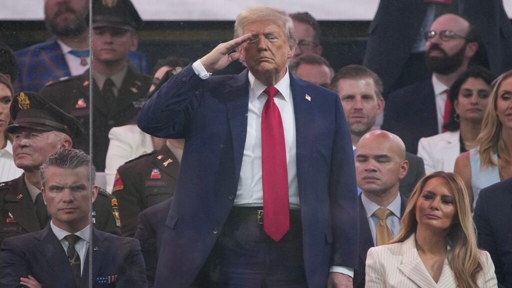 6 тис. солдатів і мітинги по всій країні: усе про парад у день народження Трампа 6 тис. солдатів і мітинги по всій країні: усе про парад у день народження Трампа