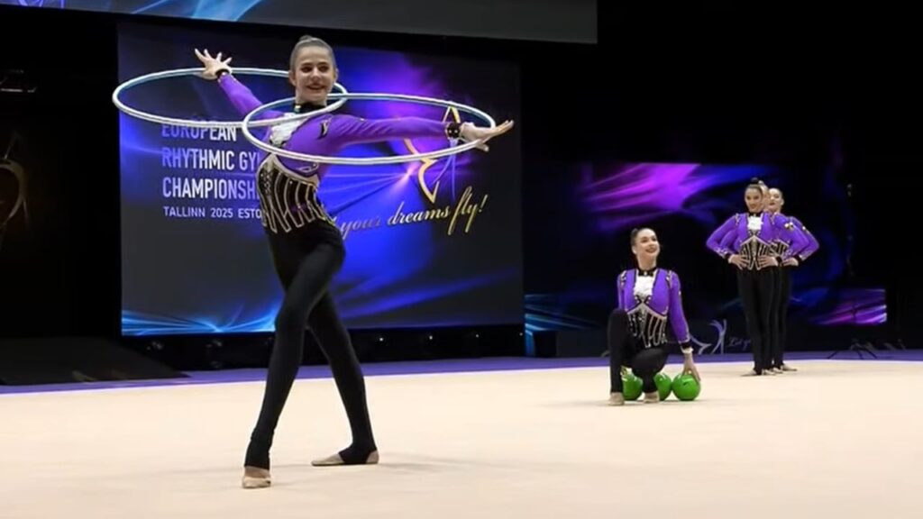 Україна завершила ЧЄ-2025 сріблом у групових вправах з художньої гімнастики