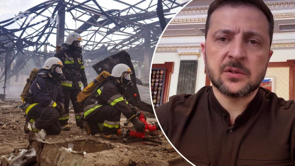 Зеленський про обстріл України: троє загиблих, поранених – майже пів сотні