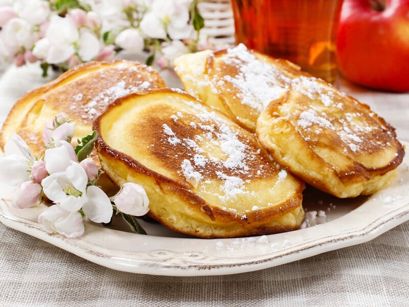 "Пухкі оладки, як у дитинстві". Найкращий рецепт на кефірі