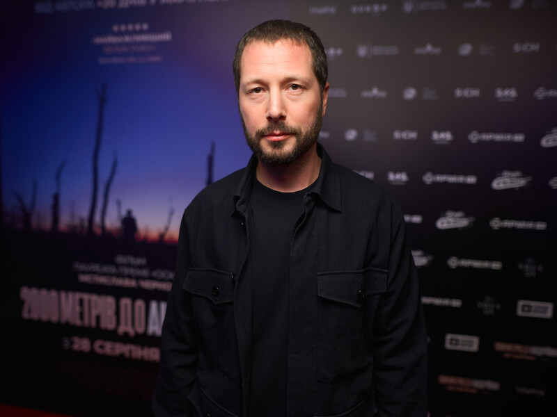 Притула, Терен і Сенцов. Як пройшла в Києві прем'єра фільму Чернова "2000 метрів до Андріївки". Фото