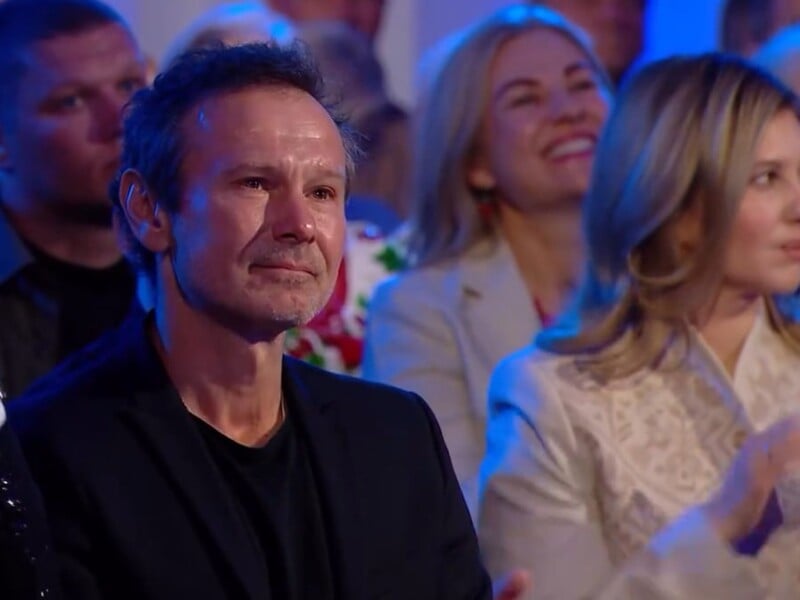 Вакарчук пояснив, чому розплакався у присутності Зеленських. Відео