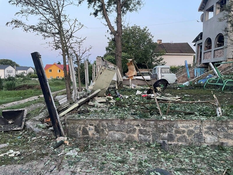 Січкар, над будинком якої вибухнув російський дрон, розповіла, як вижила під час нічної атаки