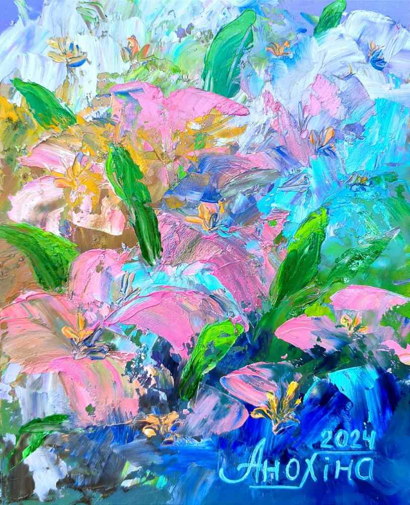 Магія живопису та щедрість сердець: у Києві відкрилася виставка “Коли квітне літо”