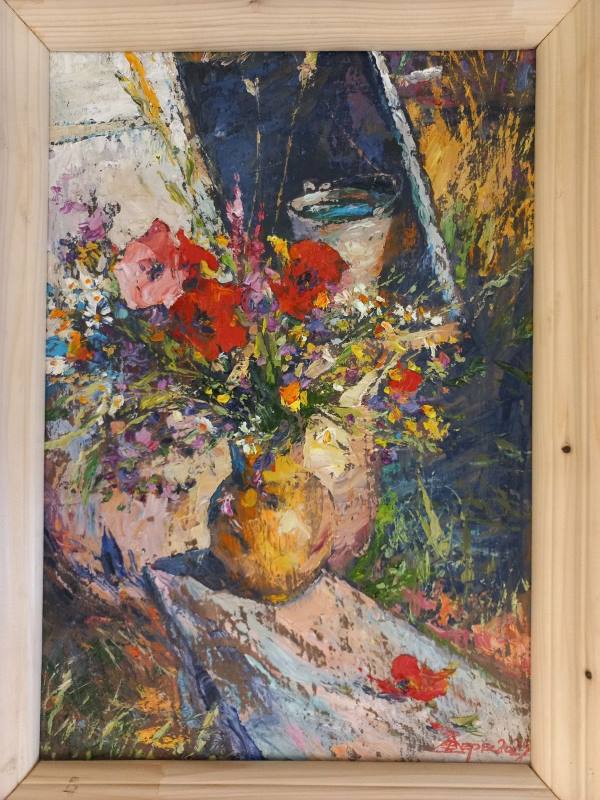 Магія живопису та щедрість сердець: у Києві відкрилася виставка “Коли квітне літо”