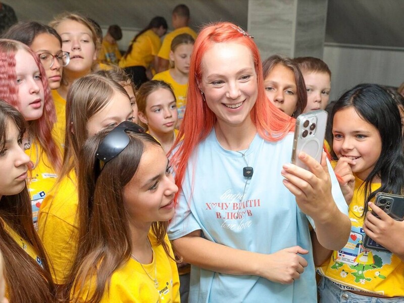 Тарабарова провела майстер-клас для учасників "Блогер Кемпу" Фонду Ріната Ахметова