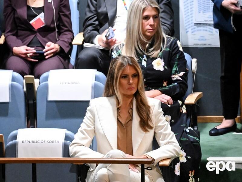 Меланія Трамп не планувала офіційної зустрічі із Зеленською, але вона, імовірно, відбулася. Деталі