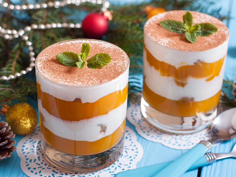 Гарбузовий тирамісу – найкращий десерт для Геловіну. Покроковий рецепт без випікання