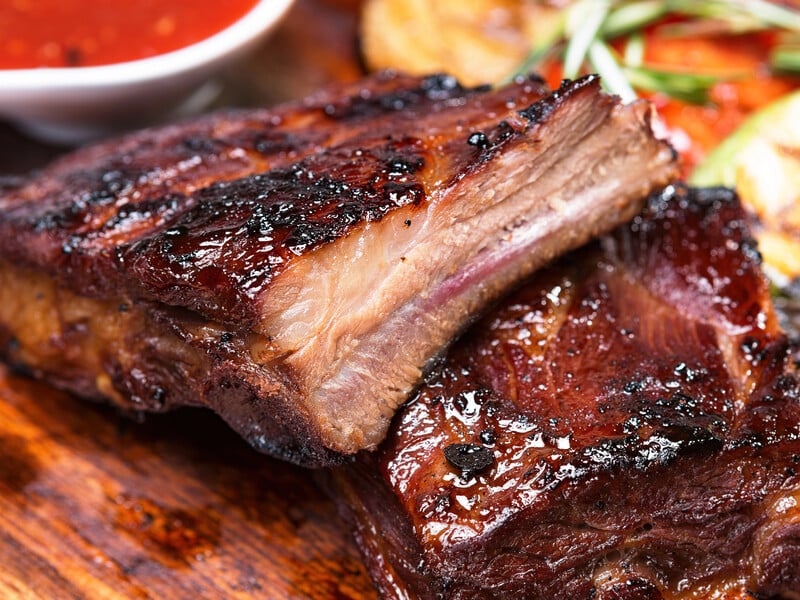 Ребра в маринаді. Щоб були надзвичайно соковитими – зробіть це з вечора