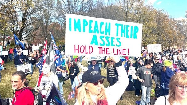 У Вашингтоні відбувся протест із вимогою імпічменту Дональда Трампа