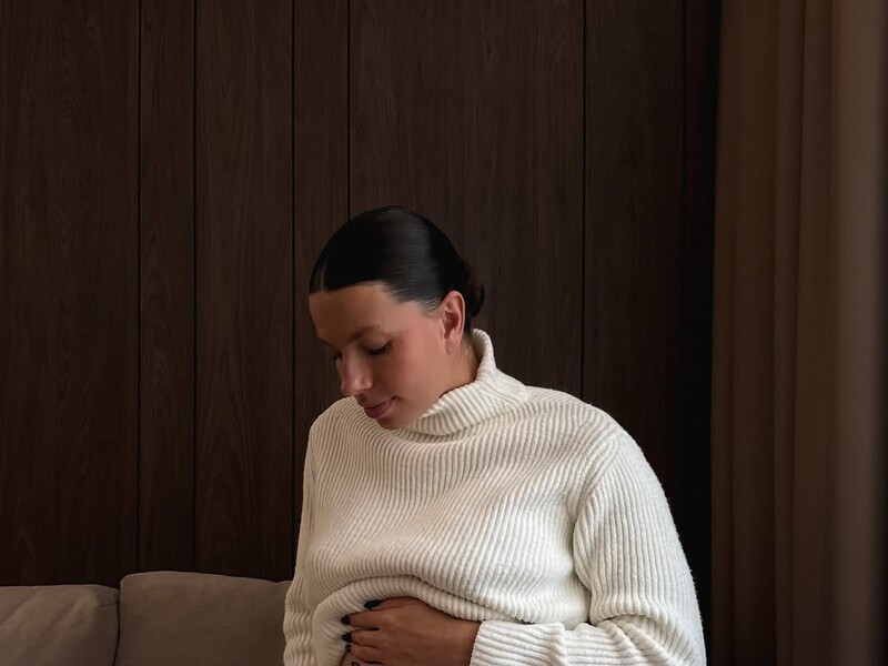 "Животик почав дуже активно рости". Вагітна Бех-Романчук показала, який має вигляд, набравши вагу