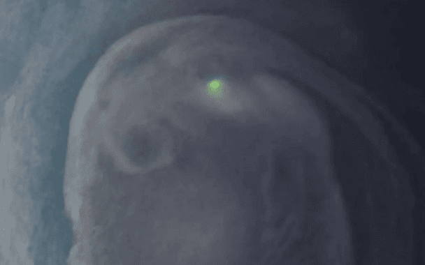 Невідоме світло Юпітера: космічний апарат Juno зафіксував зелений спалах на іншій планеті