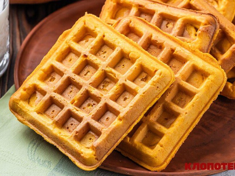 Просто подрібніть гарбуз без попередніх приготувань. Рецепт смачних вафель