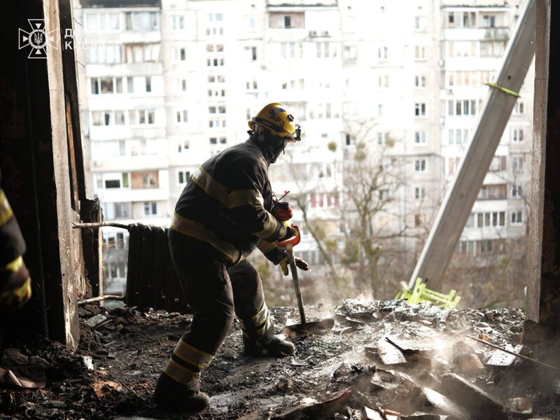 Кіт під час атаки РФ на Київ турботливо заспокоював собаку, який сильно боїться гучних звуків. Фото