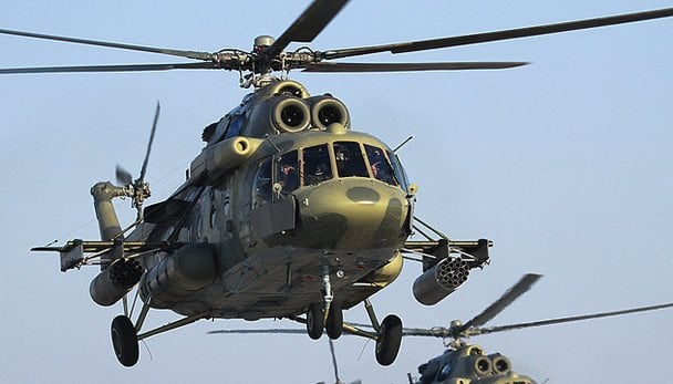 Вперше російський гелікоптер Мі-8 був збитий у повітрі deep strike дроном ССО: відео