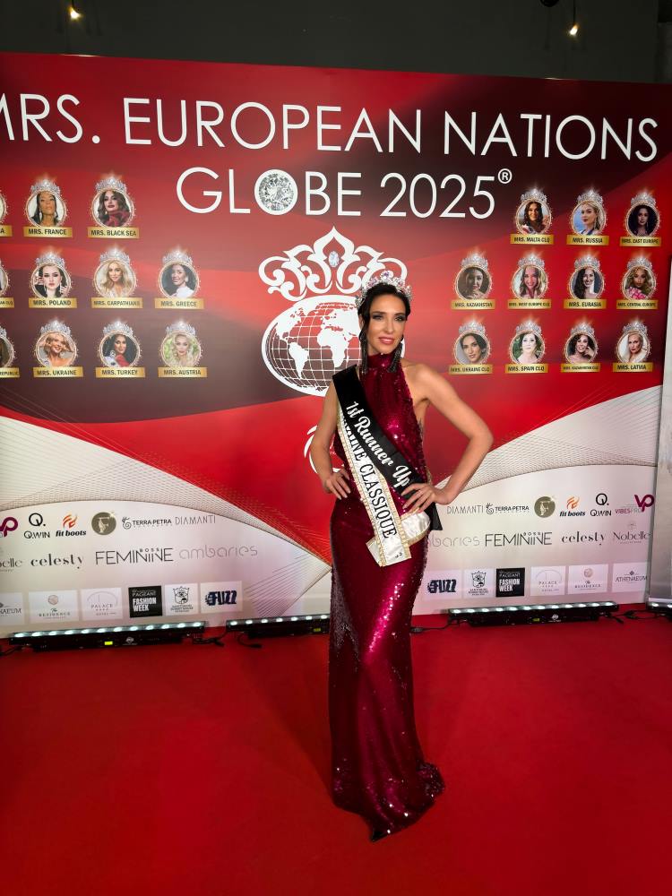 Українки здобули тріумф на міжнародному конкурсі Mrs. EUROPEAN NATION 2025 у ГреціїЇ