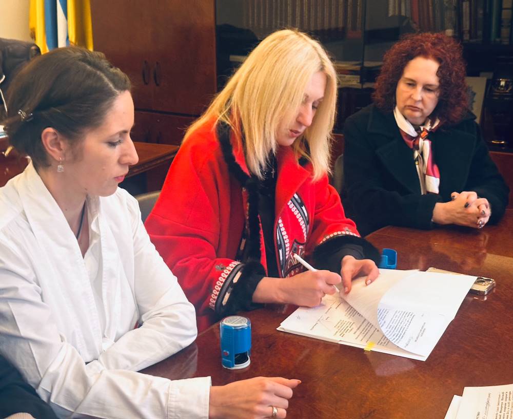 Міжнародний жіночий рух «За сімейні цінності» та Національний університет охорони здоров’я України імені П. Л. Шупика підписали Меморандум про співпрацю