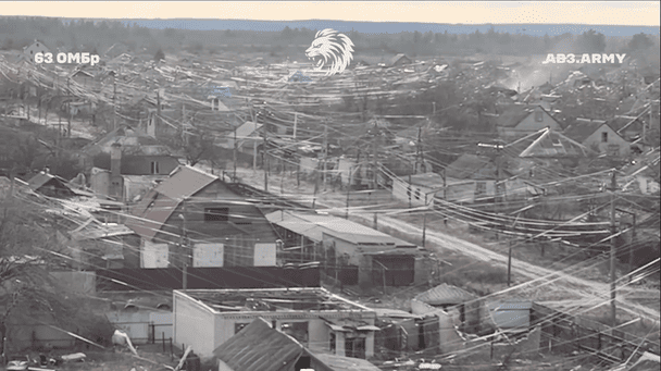 Який вигляд зараз має Лиман: місто — в "павутинні" з оптоволокна (відео)