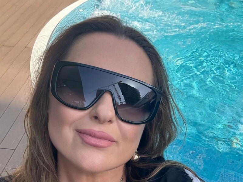 "Приклад, як має виглядати жінка у 50", "30 – не більше". Могилевська знялася в ефектній позі