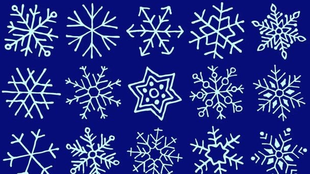 Перевірте свою уважність: чи зможете ви знайти однакові сніжинки за 30 секунд