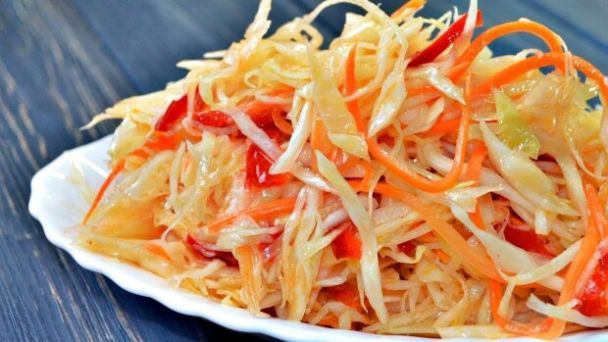 Смачна маринована капуста швидкого приготування: можна їсти наступного дня