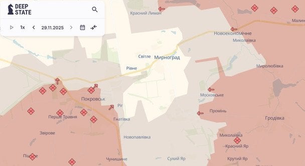 Бої у Мирнограді: журналістка поділилася невтішними новинами