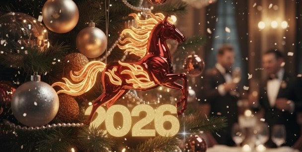 Вогняний Кінь не пробачить: в яких кольорах не можна зустрічати Новий 2026 рік