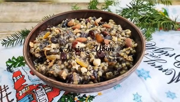 Готуємо на Різдво кутю з халвою за рецептом Лілії Цвіт