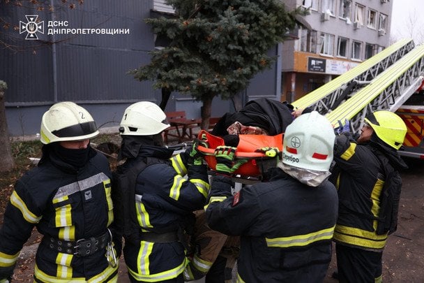 Обстріл Дніпра 1 грудня: зросла кількість загиблих, та поранених