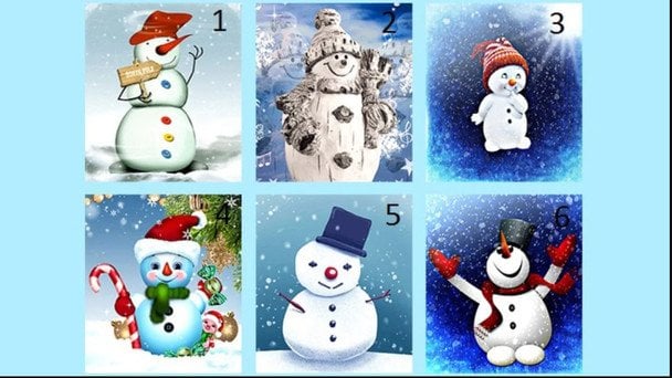 Виберіть сніговика і дізнайтеся, що на вас чекає цієї зими: візуальний новорічний тест