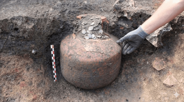 Майже 90 кг монет під підлогою: археологи виявили справжній античний "сейф"