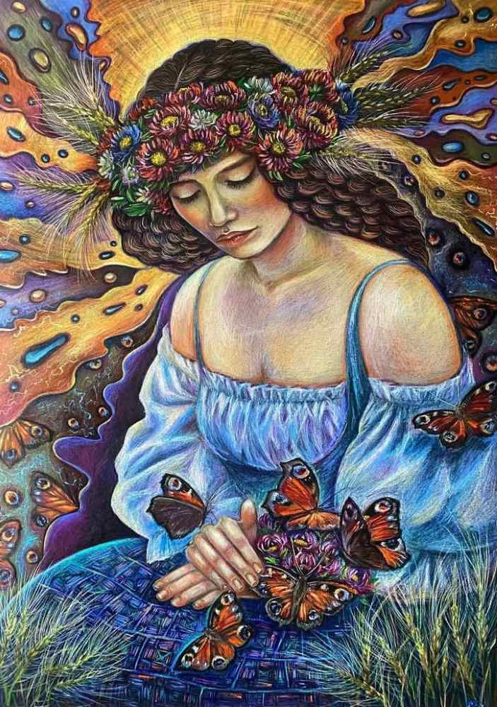 Коли мистецтво стає терапією: фінальна виставка року «Дивний сон» у бібліотеці Павла Тичини