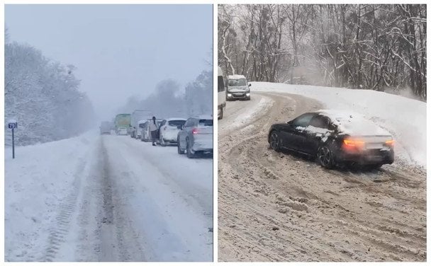 Сніговий "апокаліпсис" в Україні: породілля у заметі, обмороження та скасування занять у школах
