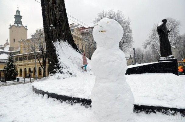 Львів засипає снігом: Садовий звернувся до мешканців міста
