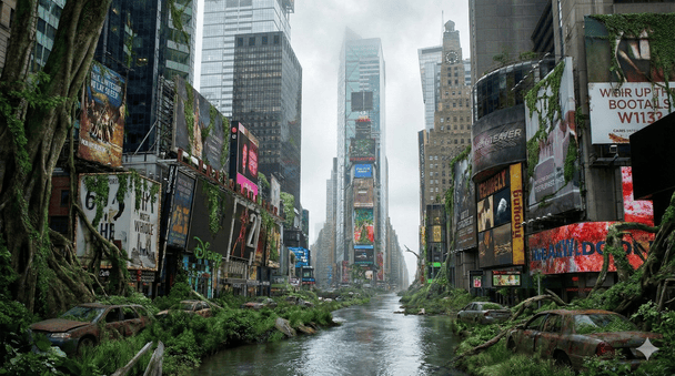 Якщо люди зникнуть: скільки часу знадобиться природі, щоб поглинути Нью-Йорк