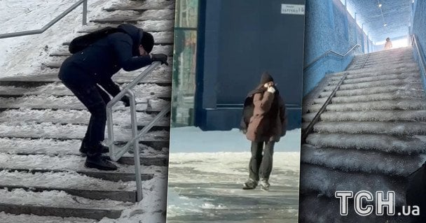 Крижаний колапс у Києві — хто винен: депутат зламав хребет, а киянам радять брати лопати та сокири