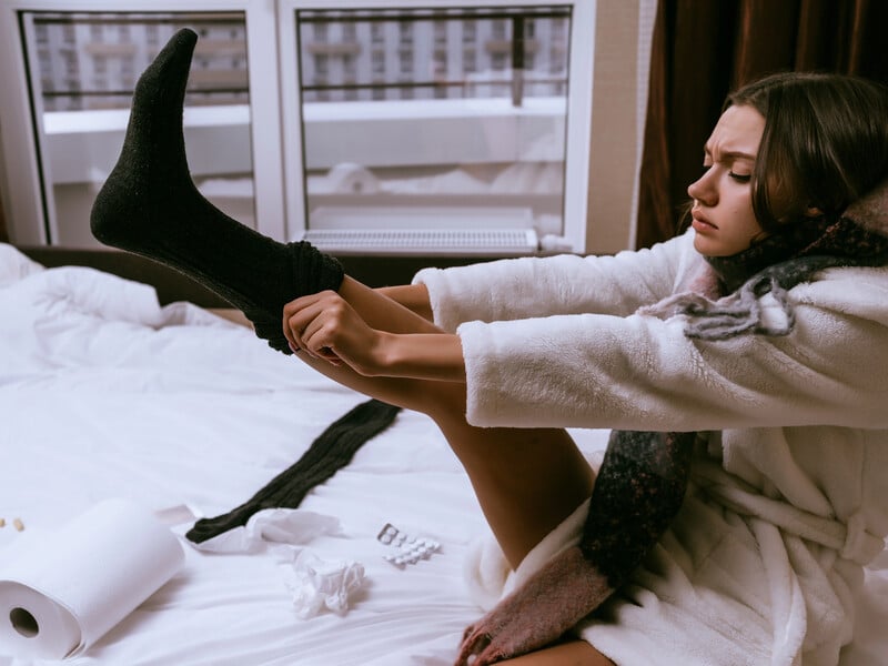 Обирайте саме такі шкарпетки й надягайте дві пари одразу Обирайте саме такі шкарпетки й надягайте дві пари одразу