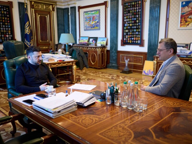 "Це був добрий сигнал". Наречена Кулеби прокоментувала його нещодавню зустріч із Зеленським "Це був добрий сигнал". Наречена Кулеби прокоментувала його нещодавню зустріч із Зеленським