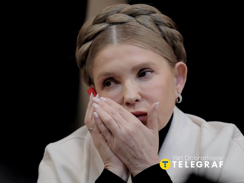 "Здається, це перука". Журналістка великим планом показала, який вигляд зі спини має коса Тимошенко. Фото