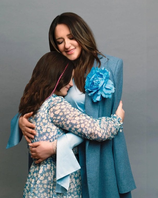 Наталія Могилевська пофарбувала волосся старшої доньки в яскравий колір і похвалилась результатом