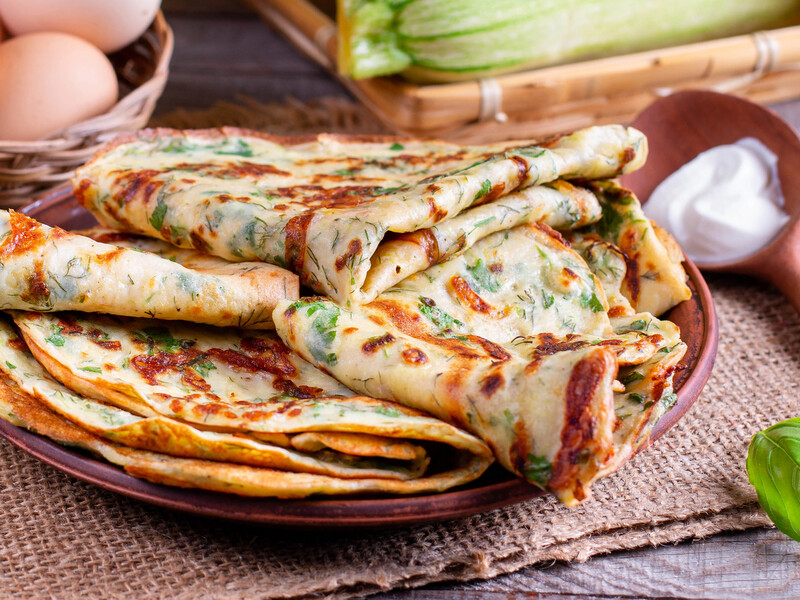 Смачні сирні несолодкы млинці. Найкращий рецепт