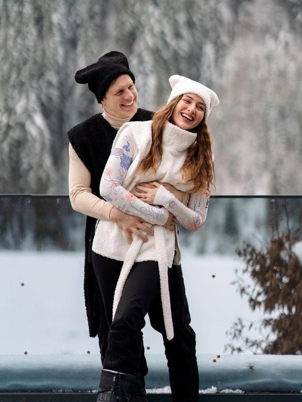 Тишкевич пригадала початок стосунків із Томусяком і показала, який вони тоді мали вигляд