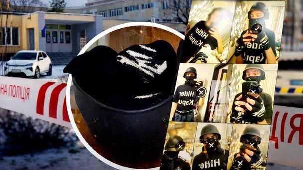 Прийшов з ножем на уроки: в Києві школяр напав на вчительку та однокласника і поранив їх (фото, відео)