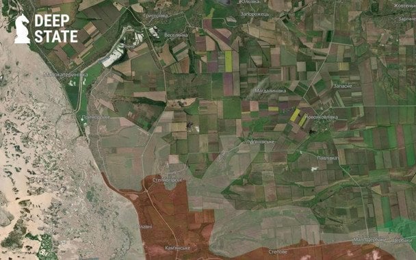 Війська РФ активізувалися на південь від Запоріжжя: деталі від DeepState
