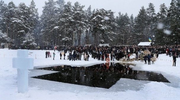 Локації для купання на Водохреща в Києві: де безпечно пірнати