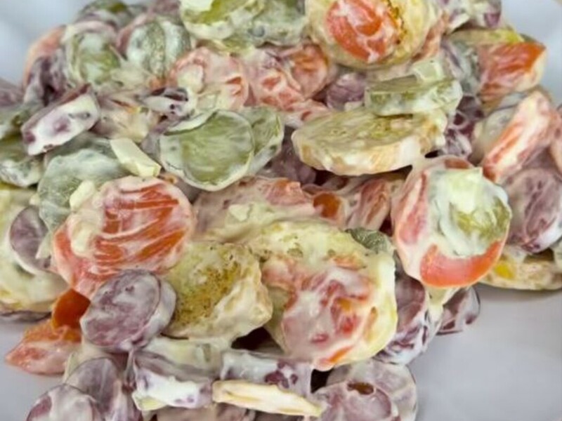 Дуже швидкий і дуже смачний салат "Копійка". Обов'язково приготуйте його