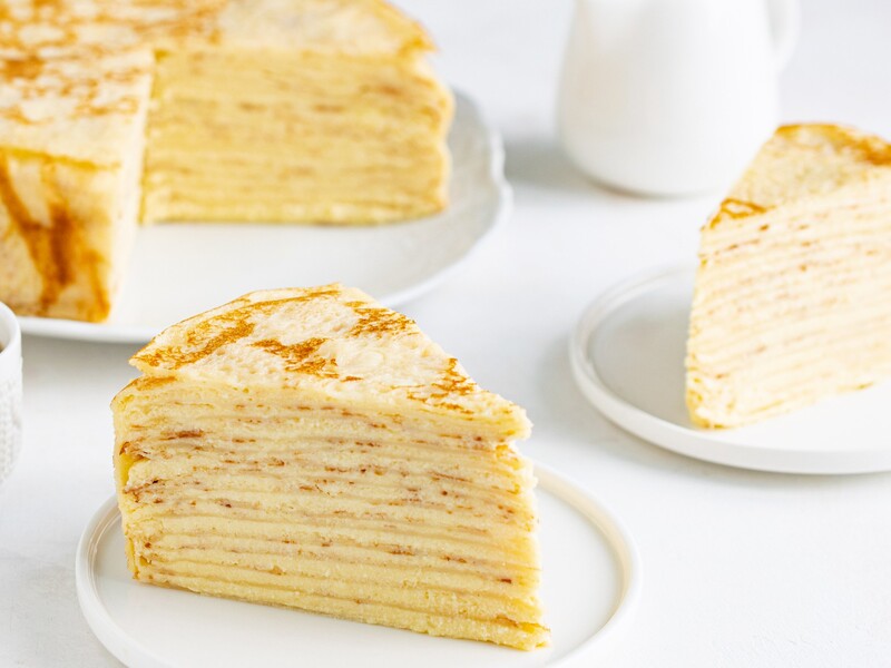 Для неймовірно ніжного млинцевого торта зробіть такий заварний крем. Десерт без випічки