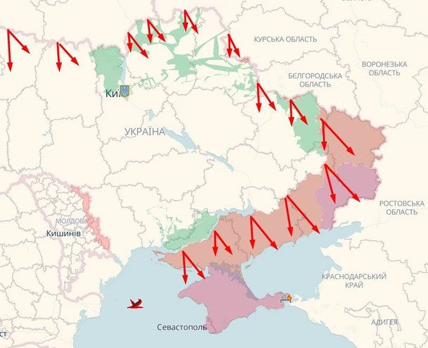 РФ екстрено перекидає супутникові термінали на фронт після блокування Starlink — "Флеш" (мапа, фото)